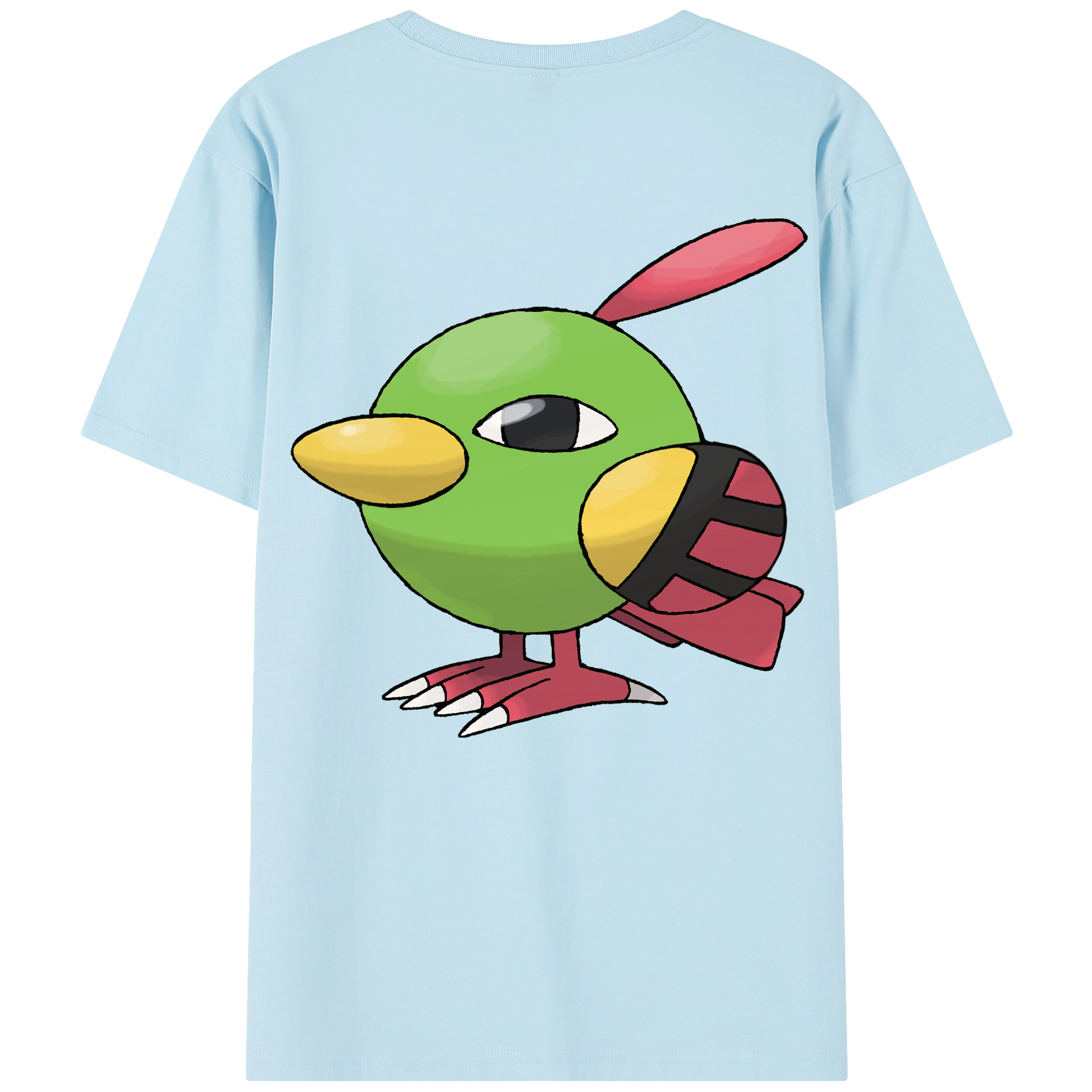 （画像用） ポケットモンスター Pokémon 綿100％半袖Tシャツ（背面プリント）